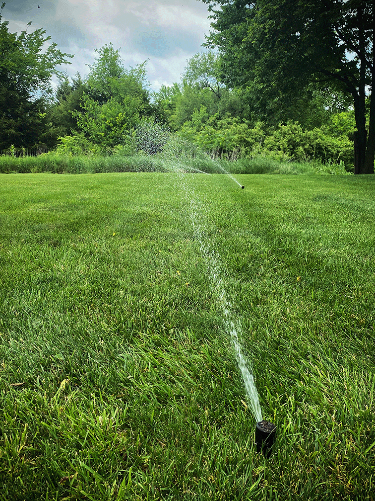 Aqua Sprinkler Systems service example